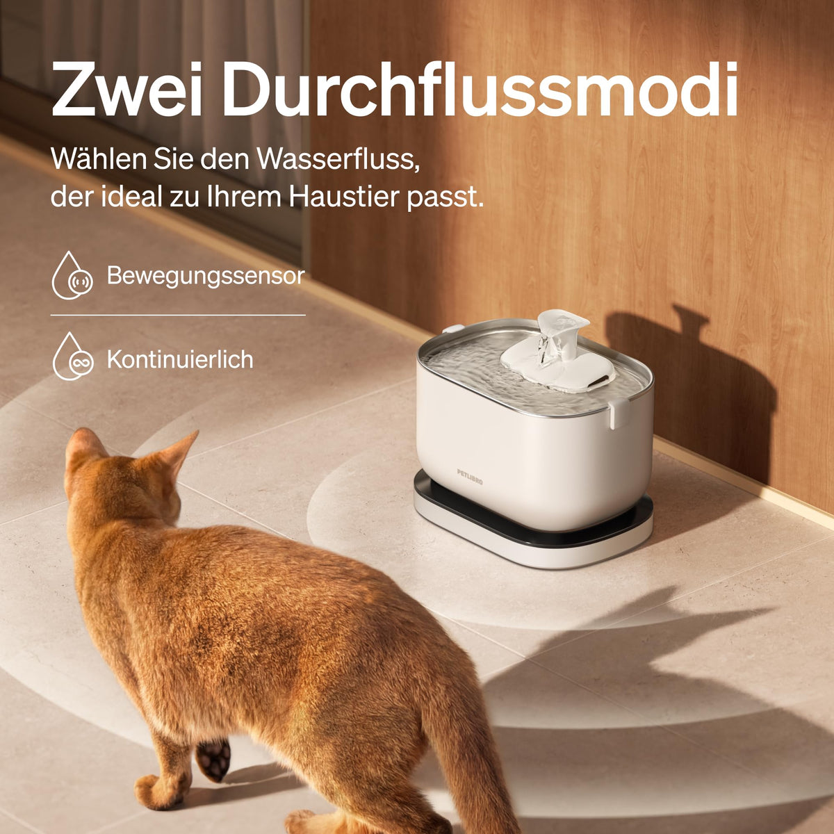 PETLIBRO Katzenbrunnen Kabellos