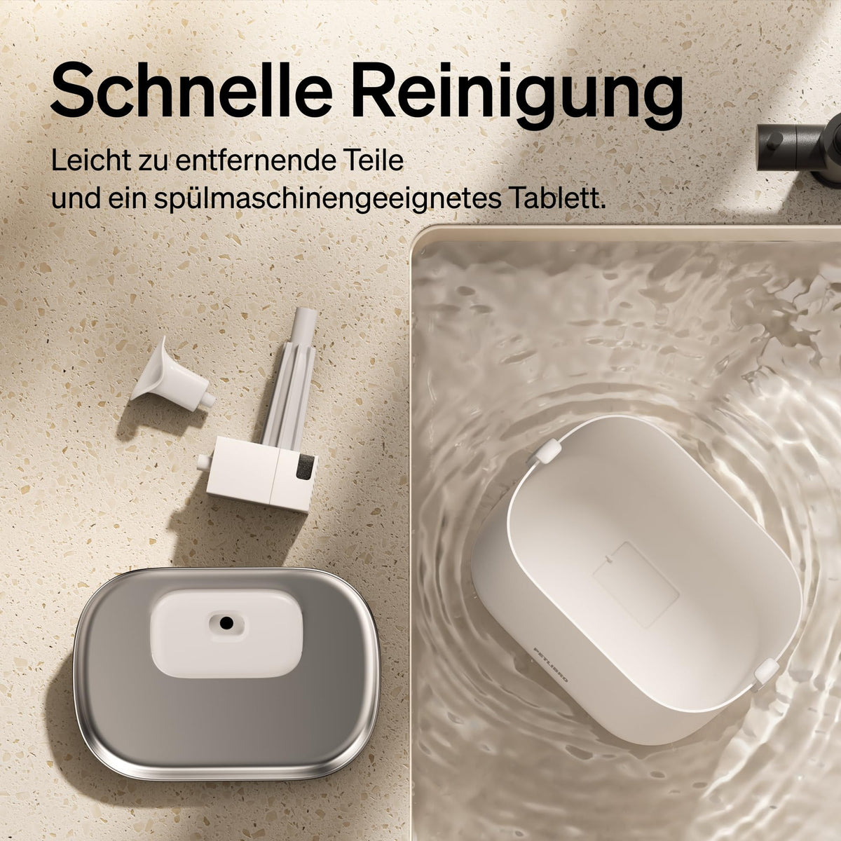 PETLIBRO Katzenbrunnen Kabellos