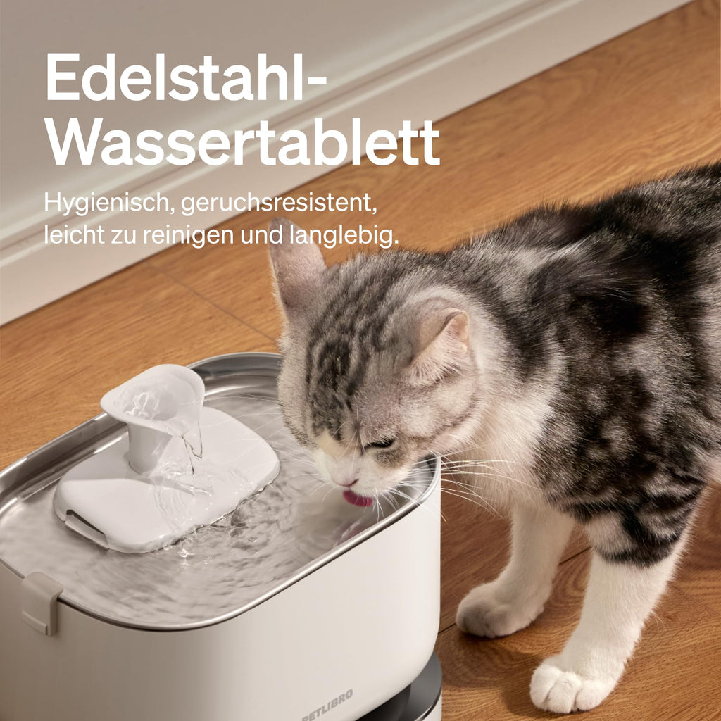PETLIBRO Katzenbrunnen Kabellos